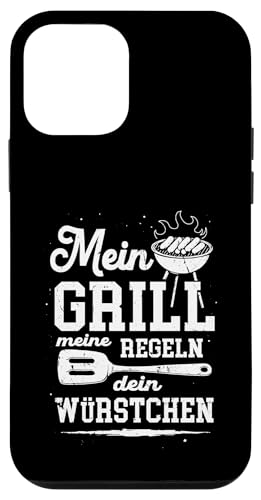 Grillen Mein Grill Meine Regeln Dein Würstchen Vatertag Mann Hülle für iPhone 12 mini Grillen Mein Grill Meine Regeln Dein Würstchen Vatertag Mann Hülle für iPhone 12 mini von Grillen Mein Grill Meine Regeln BBQ Papa Geschenk