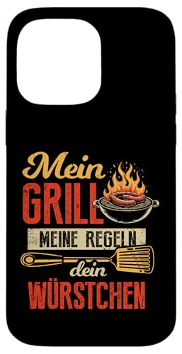 Grillen Mein Grill Meine Regeln Dein Würstchen Vatertag Mann Hülle für iPhone 14 Pro Max Grillen Mein Grill Meine Regeln Dein Würstchen Vatertag Mann Hülle für iPhone 14 Pro Max von Grillen Mein Grill Meine Regeln BBQ Papa Geschenk