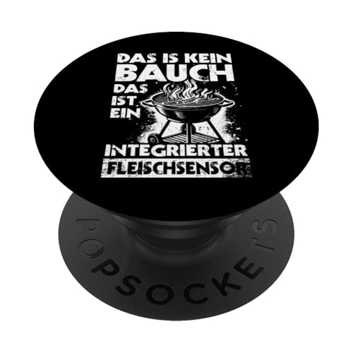 Grillen Papa Integrierter BBQ Vatertag Für Männer PopSockets Klebender PopGrip von Grillen Papa BBQ Vatertag Geschenk Mann