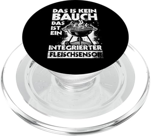 Grillen Papa Integrierter BBQ Vatertag Für Männer PopSockets PopGrip für MagSafe von Grillen Papa BBQ Vatertag Geschenk Mann
