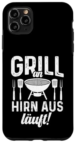 Grillen An Hirn Aus Grill An Spruch Vatertag Papa Für Männer Hülle für iPhone 11 Pro Max Grillen An Hirn Aus Grill An Spruch Vatertag Papa Für Männer Hülle für iPhone 11 Pro Max von Grillen Papa Hirn Aus BBQ Vatertag Geschenk Lustig
