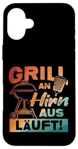 Grillen An Hirn Aus Grill An Spruch Vatertag Papa Für Männer Hülle für iPhone 16 Plus Grillen An Hirn Aus Grill An Spruch Vatertag Papa Für Männer Hülle für iPhone 16 Plus von Grillen Papa Hirn Aus BBQ Vatertag Geschenk Lustig