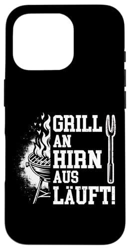 Grillen An Hirn Aus Grill An Spruch Vatertag Papa Für Männer Hülle für iPhone 16 Pro Grillen An Hirn Aus Grill An Spruch Vatertag Papa Für Männer Hülle für iPhone 16 Pro von Grillen Papa Hirn Aus BBQ Vatertag Geschenk Lustig