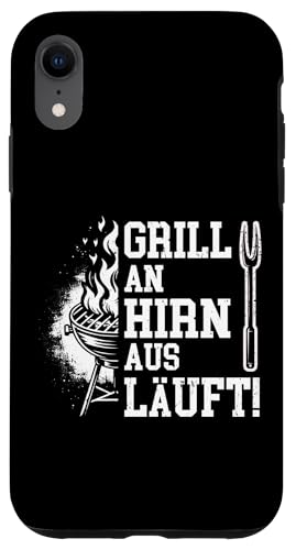 Grillen An Hirn Aus Grill An Spruch Vatertag Papa Für Männer Hülle für iPhone XR Grillen An Hirn Aus Grill An Spruch Vatertag Papa Für Männer Hülle für iPhone XR von Grillen Papa Hirn Aus BBQ Vatertag Geschenk Lustig