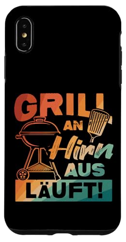 Grillen An Hirn Aus Grill An Spruch Vatertag Papa Für Männer Hülle für iPhone XS Max Grillen An Hirn Aus Grill An Spruch Vatertag Papa Für Männer Hülle für iPhone XS Max von Grillen Papa Hirn Aus BBQ Vatertag Geschenk Lustig