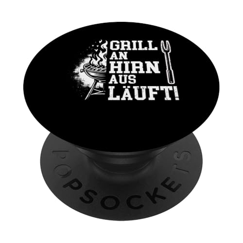 Grillen An Hirn Aus Grill An Spruch Vatertag Papa Für Männer PopSockets Klebender PopGrip Grillen An Hirn Aus Grill An Spruch Vatertag Papa Für Männer PopSockets Klebender PopGrip von Grillen Papa Hirn Aus BBQ Vatertag Geschenk Lustig