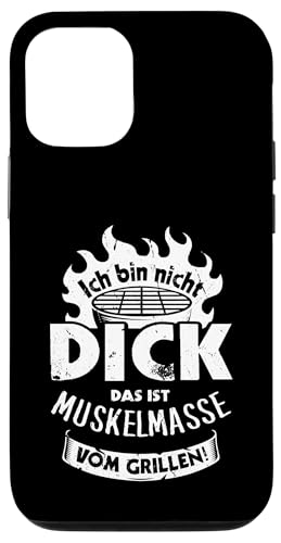 Grillen Muskelmasse vom Grillen Männer Vatertag Spruch Hülle für iPhone 12/12 Pro Grillen Muskelmasse vom Grillen Männer Vatertag Spruch Hülle für iPhone 12/12 Pro von Grillen Papa Muskelmasse BBQ Vatertag Geschenk