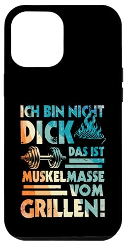Grillen Muskelmasse vom Grillen Männer Vatertag Spruch Hülle für iPhone 12 Pro Max Grillen Muskelmasse vom Grillen Männer Vatertag Spruch Hülle für iPhone 12 Pro Max von Grillen Papa Muskelmasse BBQ Vatertag Geschenk