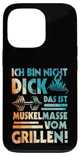 Grillen Muskelmasse vom Grillen Männer Vatertag Spruch Hülle für iPhone 13 Pro Grillen Muskelmasse vom Grillen Männer Vatertag Spruch Hülle für iPhone 13 Pro von Grillen Papa Muskelmasse BBQ Vatertag Geschenk