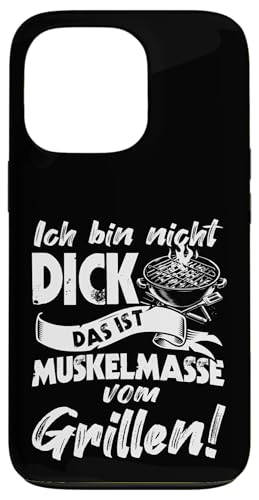 Grillen Muskelmasse vom Grillen Männer Vatertag Spruch Hülle für iPhone 13 Pro Grillen Muskelmasse vom Grillen Männer Vatertag Spruch Hülle für iPhone 13 Pro von Grillen Papa Muskelmasse BBQ Vatertag Geschenk