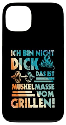 Grillen Muskelmasse vom Grillen Männer Vatertag Spruch Hülle für iPhone 13 Grillen Muskelmasse vom Grillen Männer Vatertag Spruch Hülle für iPhone 13 von Grillen Papa Muskelmasse BBQ Vatertag Geschenk