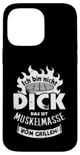 Grillen Muskelmasse vom Grillen Männer Vatertag Spruch Hülle für iPhone 14 Pro Max Grillen Muskelmasse vom Grillen Männer Vatertag Spruch Hülle für iPhone 14 Pro Max von Grillen Papa Muskelmasse BBQ Vatertag Geschenk
