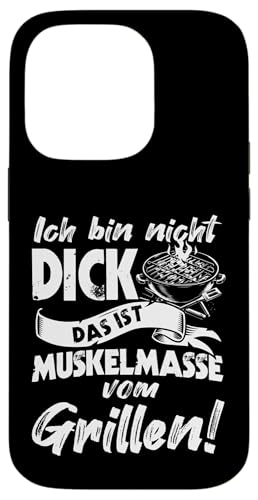 Grillen Muskelmasse vom Grillen Männer Vatertag Spruch Hülle für iPhone 14 Pro Grillen Muskelmasse vom Grillen Männer Vatertag Spruch Hülle für iPhone 14 Pro von Grillen Papa Muskelmasse BBQ Vatertag Geschenk