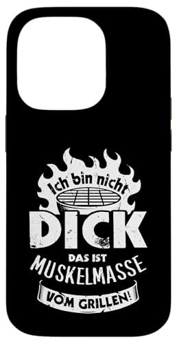 Grillen Muskelmasse vom Grillen Männer Vatertag Spruch Hülle für iPhone 14 Pro Grillen Muskelmasse vom Grillen Männer Vatertag Spruch Hülle für iPhone 14 Pro von Grillen Papa Muskelmasse BBQ Vatertag Geschenk