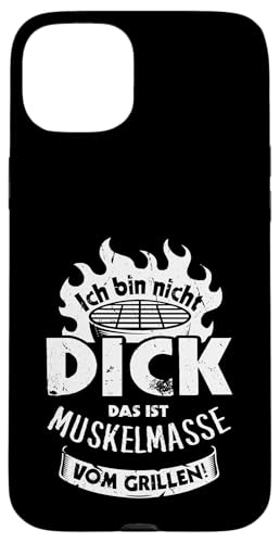 Grillen Muskelmasse vom Grillen Männer Vatertag Spruch Hülle für iPhone 15 Plus Grillen Muskelmasse vom Grillen Männer Vatertag Spruch Hülle für iPhone 15 Plus von Grillen Papa Muskelmasse BBQ Vatertag Geschenk