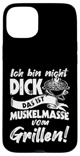 Grillen Muskelmasse vom Grillen Männer Vatertag Spruch Hülle für iPhone 15 Plus Grillen Muskelmasse vom Grillen Männer Vatertag Spruch Hülle für iPhone 15 Plus von Grillen Papa Muskelmasse BBQ Vatertag Geschenk