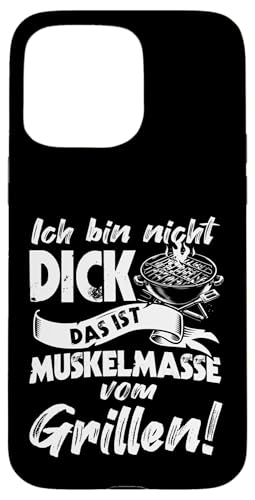 Grillen Muskelmasse vom Grillen Männer Vatertag Spruch Hülle für iPhone 15 Pro Max Grillen Muskelmasse vom Grillen Männer Vatertag Spruch Hülle für iPhone 15 Pro Max von Grillen Papa Muskelmasse BBQ Vatertag Geschenk