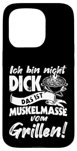 Grillen Muskelmasse vom Grillen Männer Vatertag Spruch Hülle für iPhone 15 Pro Grillen Muskelmasse vom Grillen Männer Vatertag Spruch Hülle für iPhone 15 Pro von Grillen Papa Muskelmasse BBQ Vatertag Geschenk