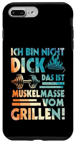 Grillen Muskelmasse vom Grillen Männer Vatertag Spruch Hülle für iPhone 7 Plus/8 Plus Grillen Muskelmasse vom Grillen Männer Vatertag Spruch Hülle für iPhone 7 Plus/8 Plus von Grillen Papa Muskelmasse BBQ Vatertag Geschenk