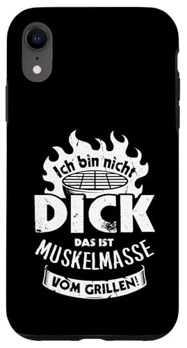 Grillen Muskelmasse vom Grillen Männer Vatertag Spruch Hülle für iPhone XR Grillen Muskelmasse vom Grillen Männer Vatertag Spruch Hülle für iPhone XR von Grillen Papa Muskelmasse BBQ Vatertag Geschenk