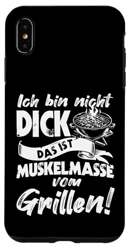 Grillen Muskelmasse vom Grillen Männer Vatertag Spruch Hülle für iPhone XS Max Grillen Muskelmasse vom Grillen Männer Vatertag Spruch Hülle für iPhone XS Max von Grillen Papa Muskelmasse BBQ Vatertag Geschenk