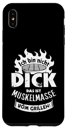 Grillen Muskelmasse vom Grillen Männer Vatertag Spruch Hülle für iPhone XS Max Grillen Muskelmasse vom Grillen Männer Vatertag Spruch Hülle für iPhone XS Max von Grillen Papa Muskelmasse BBQ Vatertag Geschenk