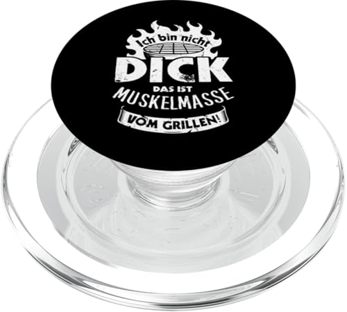 Grillen Muskelmasse vom Grillen Männer Vatertag Spruch PopSockets PopGrip für MagSafe Grillen Muskelmasse vom Grillen Männer Vatertag Spruch PopSockets PopGrip für MagSafe von Grillen Papa Muskelmasse BBQ Vatertag Geschenk