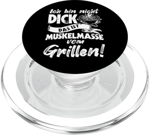 Grillen Muskelmasse vom Grillen Männer Vatertag Spruch PopSockets PopGrip für MagSafe Grillen Muskelmasse vom Grillen Männer Vatertag Spruch PopSockets PopGrip für MagSafe von Grillen Papa Muskelmasse BBQ Vatertag Geschenk