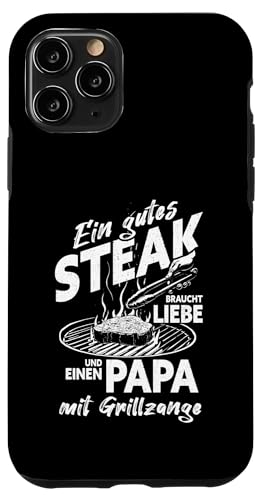 Grillen Steak Liebe Papa mit Grillzange Vatertag Männer Hülle für iPhone 11 Pro Grillen Steak Liebe Papa mit Grillzange Vatertag Männer Hülle für iPhone 11 Pro von Grillen Papa Steak Liebe Grillzange Vatertag BBQ