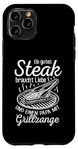Grillen Steak Liebe Papa mit Grillzange Vatertag Männer Hülle für iPhone 11 Pro Grillen Steak Liebe Papa mit Grillzange Vatertag Männer Hülle für iPhone 11 Pro von Grillen Papa Steak Liebe Grillzange Vatertag BBQ