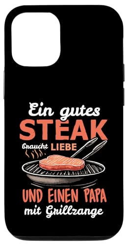Grillen Steak Liebe Papa mit Grillzange Vatertag Männer Hülle für iPhone 12/12 Pro Grillen Steak Liebe Papa mit Grillzange Vatertag Männer Hülle für iPhone 12/12 Pro von Grillen Papa Steak Liebe Grillzange Vatertag BBQ