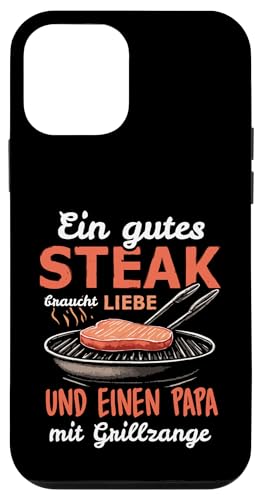 Grillen Steak Liebe Papa mit Grillzange Vatertag Männer Hülle für iPhone 12 mini Grillen Steak Liebe Papa mit Grillzange Vatertag Männer Hülle für iPhone 12 mini von Grillen Papa Steak Liebe Grillzange Vatertag BBQ