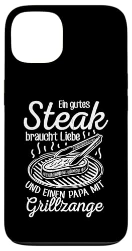 Grillen Steak Liebe Papa mit Grillzange Vatertag Männer Hülle für iPhone 13 Grillen Steak Liebe Papa mit Grillzange Vatertag Männer Hülle für iPhone 13 von Grillen Papa Steak Liebe Grillzange Vatertag BBQ