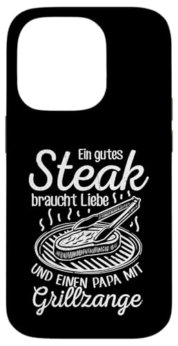 Grillen Steak Liebe Papa mit Grillzange Vatertag Männer Hülle für iPhone 14 Pro Grillen Steak Liebe Papa mit Grillzange Vatertag Männer Hülle für iPhone 14 Pro von Grillen Papa Steak Liebe Grillzange Vatertag BBQ