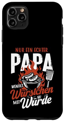Grillen Nur Ein Echter Papa Wendet Vatertag Männer Papa Hülle für iPhone 11 Pro Max Grillen Nur Ein Echter Papa Wendet Vatertag Männer Papa Hülle für iPhone 11 Pro Max von Grillen Papa Würstchen Würde Vatertag Geschenk