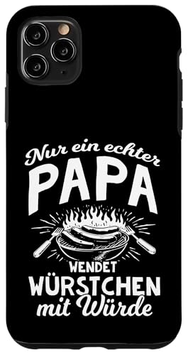 Grillen Nur Ein Echter Papa Wendet Vatertag Männer Papa Hülle für iPhone 11 Pro Max Grillen Nur Ein Echter Papa Wendet Vatertag Männer Papa Hülle für iPhone 11 Pro Max von Grillen Papa Würstchen Würde Vatertag Geschenk
