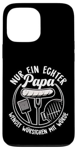 Grillen Nur Ein Echter Papa Wendet Vatertag Männer Papa Hülle für iPhone 13 Pro Max Grillen Nur Ein Echter Papa Wendet Vatertag Männer Papa Hülle für iPhone 13 Pro Max von Grillen Papa Würstchen Würde Vatertag Geschenk