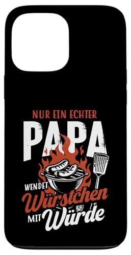 Grillen Nur Ein Echter Papa Wendet Vatertag Männer Papa Hülle für iPhone 13 Pro Max Grillen Nur Ein Echter Papa Wendet Vatertag Männer Papa Hülle für iPhone 13 Pro Max von Grillen Papa Würstchen Würde Vatertag Geschenk