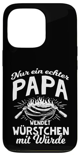 Grillen Nur Ein Echter Papa Wendet Vatertag Männer Papa Hülle für iPhone 13 Pro Grillen Nur Ein Echter Papa Wendet Vatertag Männer Papa Hülle für iPhone 13 Pro von Grillen Papa Würstchen Würde Vatertag Geschenk