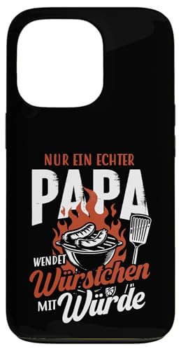 Grillen Nur Ein Echter Papa Wendet Vatertag Männer Papa Hülle für iPhone 13 Pro Grillen Nur Ein Echter Papa Wendet Vatertag Männer Papa Hülle für iPhone 13 Pro von Grillen Papa Würstchen Würde Vatertag Geschenk