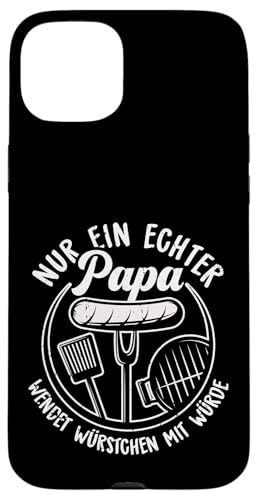 Grillen Nur Ein Echter Papa Wendet Vatertag Männer Papa Hülle für iPhone 15 Plus Grillen Nur Ein Echter Papa Wendet Vatertag Männer Papa Hülle für iPhone 15 Plus von Grillen Papa Würstchen Würde Vatertag Geschenk