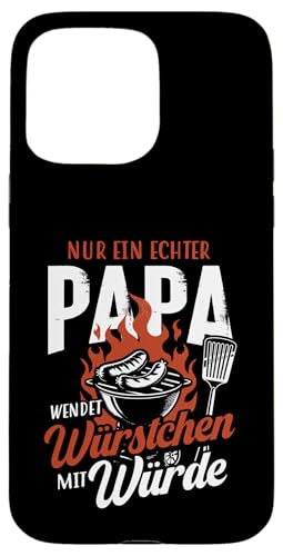 Grillen Nur Ein Echter Papa Wendet Vatertag Männer Papa Hülle für iPhone 15 Pro Max Grillen Nur Ein Echter Papa Wendet Vatertag Männer Papa Hülle für iPhone 15 Pro Max von Grillen Papa Würstchen Würde Vatertag Geschenk
