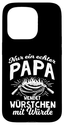 Grillen Nur Ein Echter Papa Wendet Vatertag Männer Papa Hülle für iPhone 15 Pro Grillen Nur Ein Echter Papa Wendet Vatertag Männer Papa Hülle für iPhone 15 Pro von Grillen Papa Würstchen Würde Vatertag Geschenk