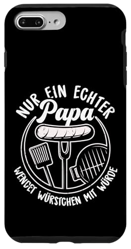 Grillen Nur Ein Echter Papa Wendet Vatertag Männer Papa Hülle für iPhone 7 Plus/8 Plus Grillen Nur Ein Echter Papa Wendet Vatertag Männer Papa Hülle für iPhone 7 Plus/8 Plus von Grillen Papa Würstchen Würde Vatertag Geschenk
