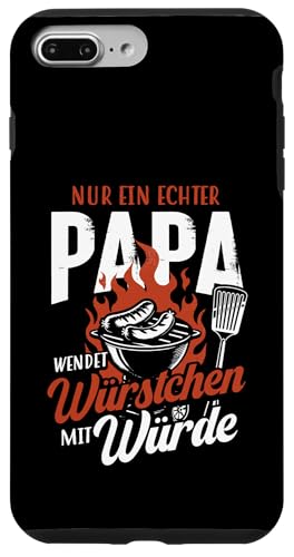Grillen Nur Ein Echter Papa Wendet Vatertag Männer Papa Hülle für iPhone 7 Plus/8 Plus Grillen Nur Ein Echter Papa Wendet Vatertag Männer Papa Hülle für iPhone 7 Plus/8 Plus von Grillen Papa Würstchen Würde Vatertag Geschenk