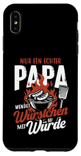 Grillen Nur Ein Echter Papa Wendet Vatertag Männer Papa Hülle für iPhone XS Max Grillen Nur Ein Echter Papa Wendet Vatertag Männer Papa Hülle für iPhone XS Max von Grillen Papa Würstchen Würde Vatertag Geschenk
