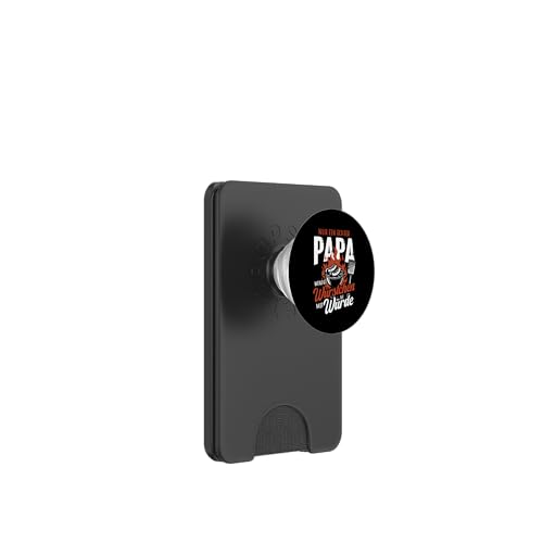 Grillen Nur Ein Echter Papa Wendet Vatertag Männer Papa PopSockets PopWallet für MagSafe Grillen Nur Ein Echter Papa Wendet Vatertag Männer Papa PopSockets PopWallet für MagSafe von Grillen Papa Würstchen Würde Vatertag Geschenk
