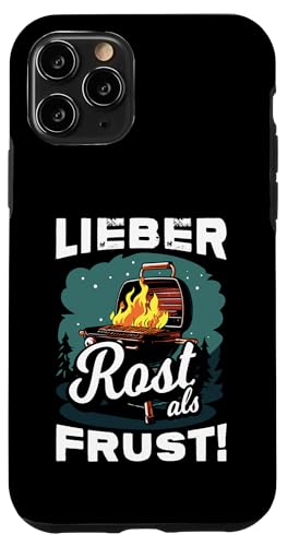 Grillen Lieber Rost als Frust Männer Vatertag Spruch Papa Hülle für iPhone 11 Pro Grillen Lieber Rost als Frust Männer Vatertag Spruch Papa Hülle für iPhone 11 Pro von Grillen Rost statt Frust Papa Geschenk Vatertag