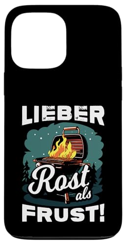 Grillen Lieber Rost als Frust Männer Vatertag Spruch Papa Hülle für iPhone 13 Pro Max Grillen Lieber Rost als Frust Männer Vatertag Spruch Papa Hülle für iPhone 13 Pro Max von Grillen Rost statt Frust Papa Geschenk Vatertag