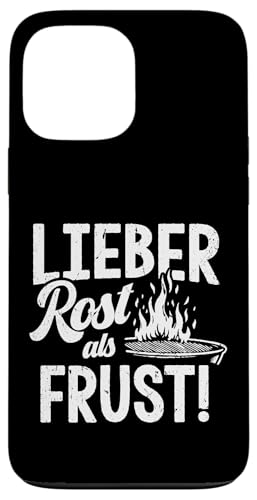 Grillen Lieber Rost als Frust Männer Vatertag Spruch Papa Hülle für iPhone 13 Pro Max Grillen Lieber Rost als Frust Männer Vatertag Spruch Papa Hülle für iPhone 13 Pro Max von Grillen Rost statt Frust Papa Geschenk Vatertag